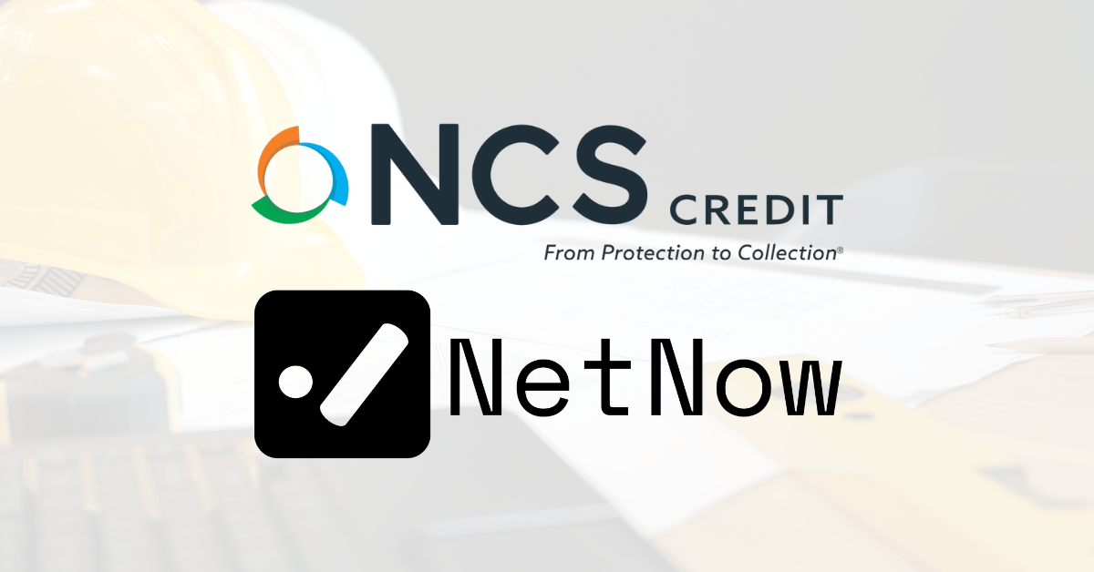 ncs credit and NetNow logos on construction background