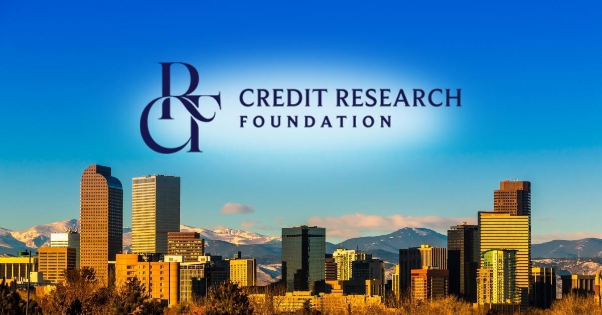 crf logo against denver skyline