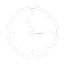 clock icon white