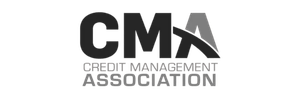 Credit Management Association black and white logo