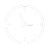 clock icon white