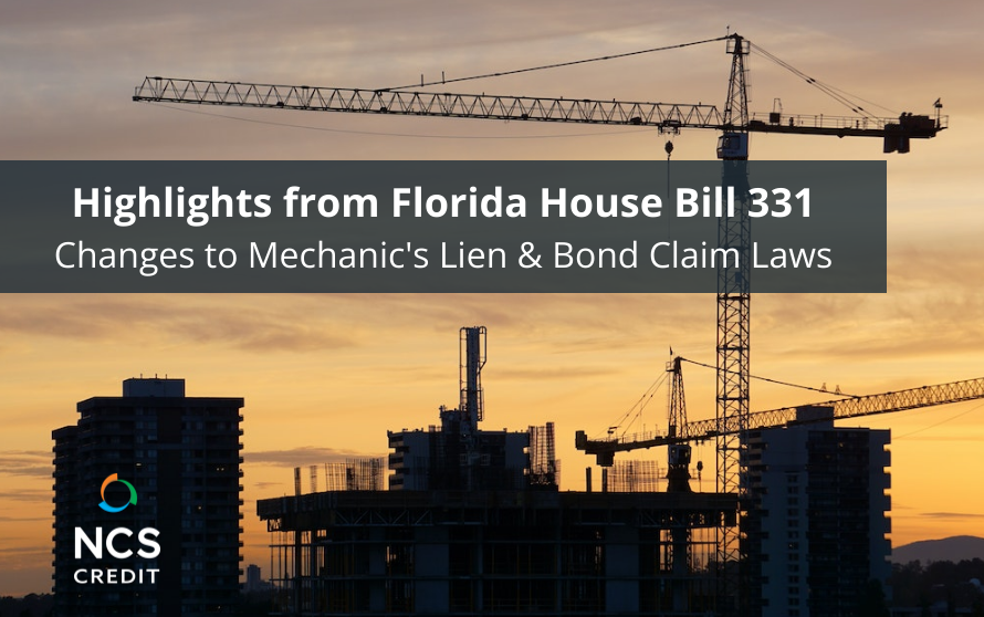 Changes to Florida’s Lien and Bond Claim Laws
