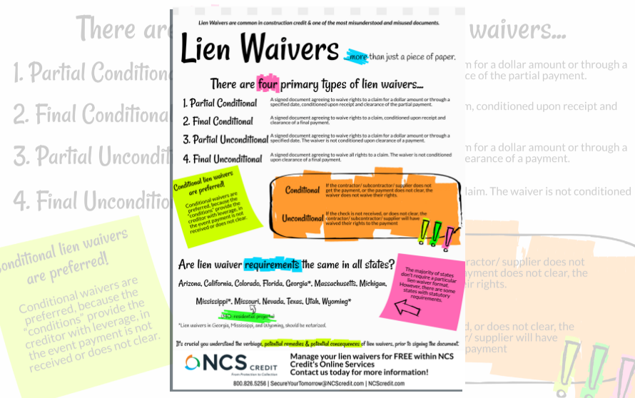 Lien Waivers - More than Paper