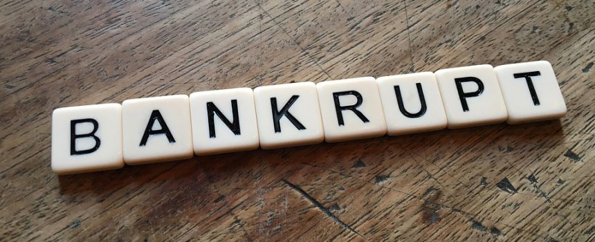 bankrupt