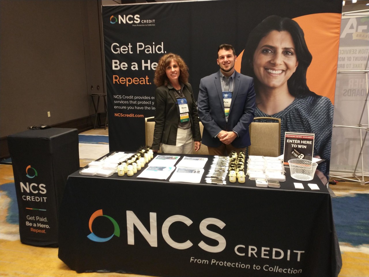 ncs credit trade show booth