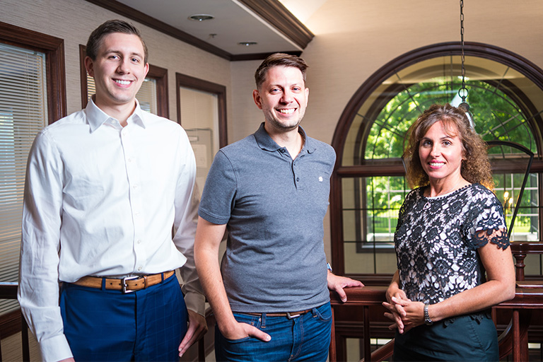 alec papesch, james draeger, and marla zurlo