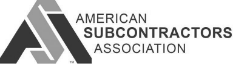 american subcontractors association logo